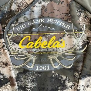 ⭐️⬇️ Cabelas Men’s Camouflage Sweatshirt/Hoodie